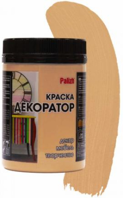 Краска-колер акриловая PALIZH №125 бежевый, 0,32 кг; 11597106