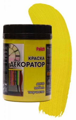 Краска-колер акриловая PALIZH №101 мимоза, 0,32 кг; 11597116