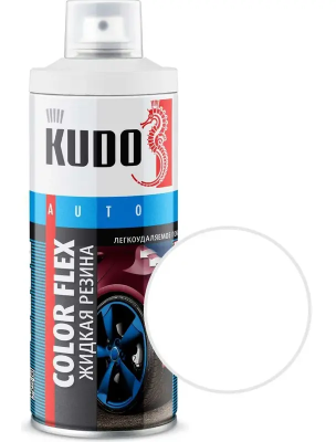 Жидкая резина белая 520мл KUDO COLOR FLEX KU-5501; 11613576