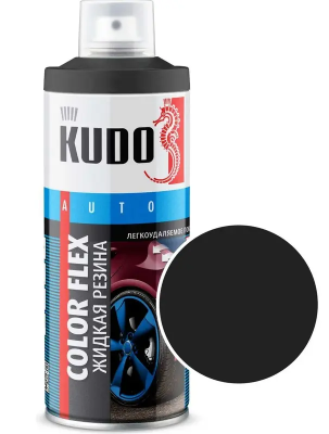 Жидкая резина черная 520мл KUDO COLOR FLEX KU-5502; 11613577