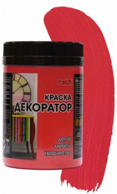 Краска-колер акриловая PALIZH №106 гранат, 0,32 кг; 11597118