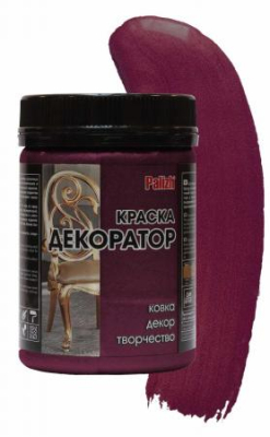 Краска декоратор акриловая PALIZH №153 аметист металлик, 0,25 кг; 11605827