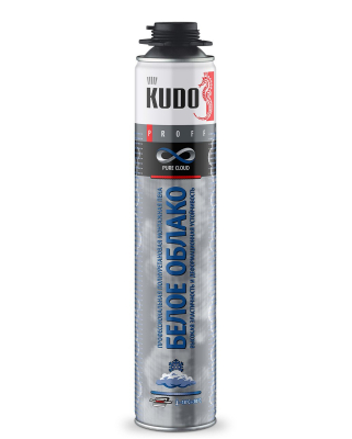 Пена зимняя профессиональная 80л, 1000 мл ПРОФ PURE CLOUD (KUDO KUPP10W80); 11613117