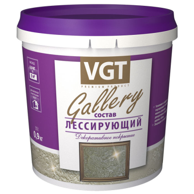 Состав лессирующий VGT Gallery полупрозрачный