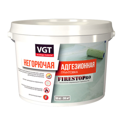 VGT Грунтовка адгезионная негорючая FIRESTOP PRO 25 кг 11607581