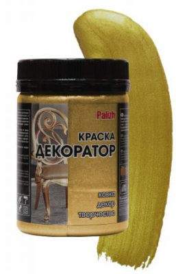 Краска декоратор акриловая PALIZH №178 античное золото, 0,25 кг; 11605837