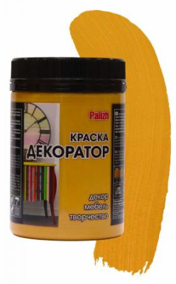 Краска-колер акриловая PALIZH №102 золотой шар, 0,32 кг; 11597117