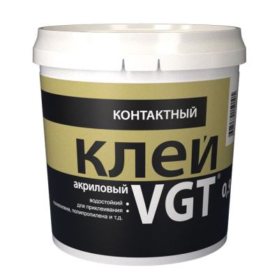 VGT Клей акриловый контактный 10кг 11607677