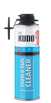 Очиститель монтажной пены KUDO  HOME FOAM&GUN CLEANER 650 мл; 11590257