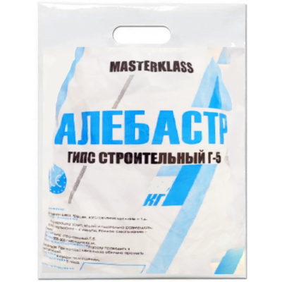 Алебастр Г-5 Гипс строительный  MASTERKLAS 5кг; 11606446