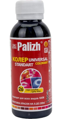 Колер универсальный PALIZH № 26 серо-голубой 100 мл; 11598579