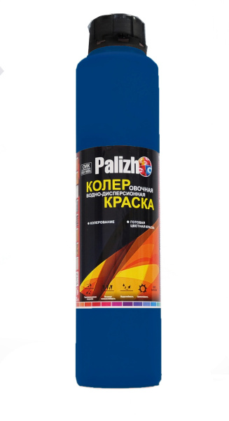 Краска колеровочная PALIZH №518 синий 0,75л; 11605847