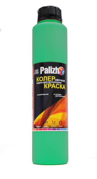 Краска колеровочная PALIZH №515 изумруд 0,75л; 11606114