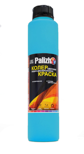 Краска колеровочная PALIZH №516 бирюзовый 0,75л; 11603609