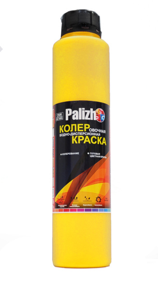 Краска колеровочная PALIZH №504 желтый 0,75л; 11604620