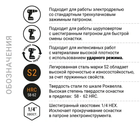 Бита torsion  Ph1-70, E6.3, 10шт бокс NOX STRONG (336170); 11614076