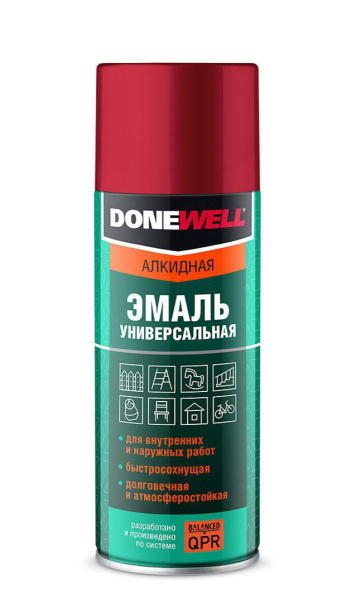 Эмаль универсальная алкидная DONEWELL 520 мл