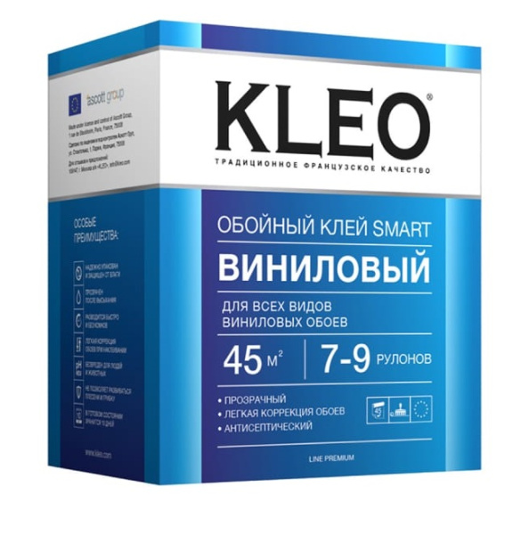 Клей обойный KLEO виниловый 0.20кг; 22221