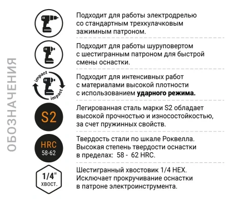 Бита torsion Pz3-70, E6.3, 10шт бокс NOX STRONG (337370); 11613993