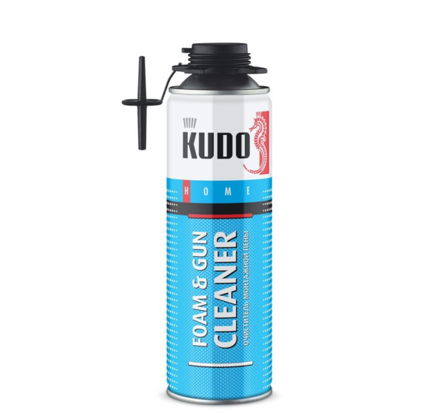 Очиститель монтажной пены бытовой KUDO HOME FOAM&GUN CLEANER 650 мл; 11606536