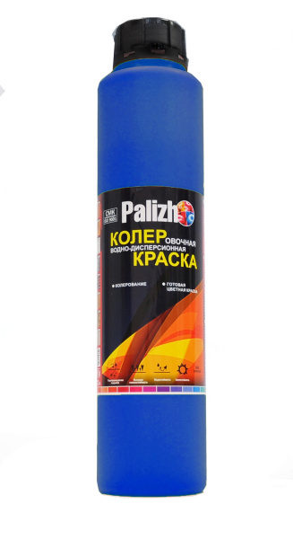 Краска колеровочная PALIZH №519 ультрамарин 0,75л; 11603602