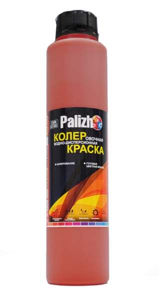 Краска колеровочная PALIZH №500 красная 0,75л 11605999